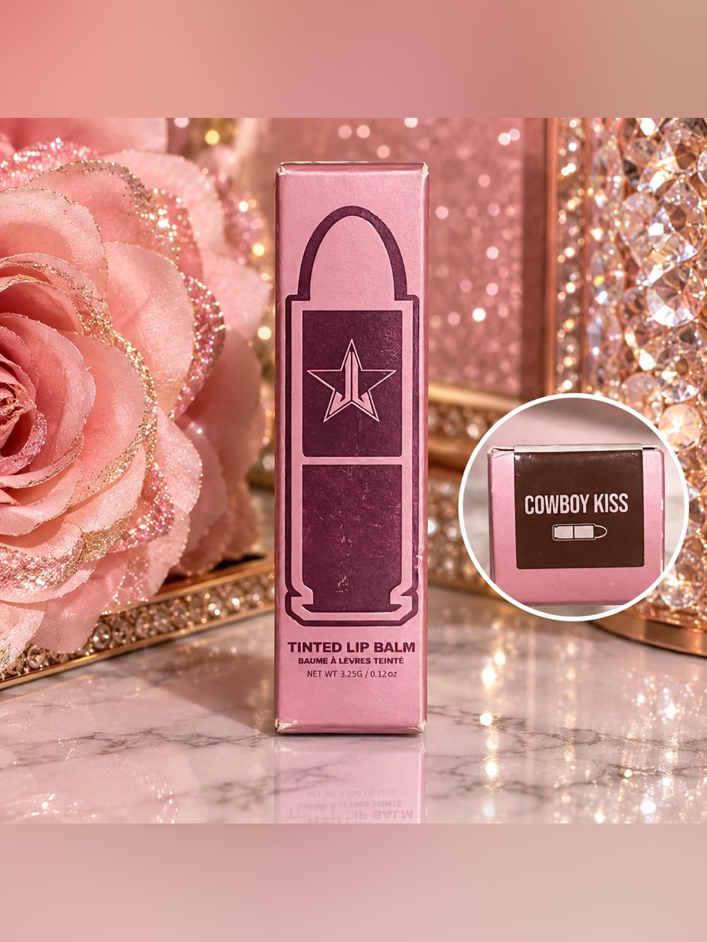 Jeffree Star Cosmetics Tinted Lip Balm Cowboy Kiss 3.25g NIB